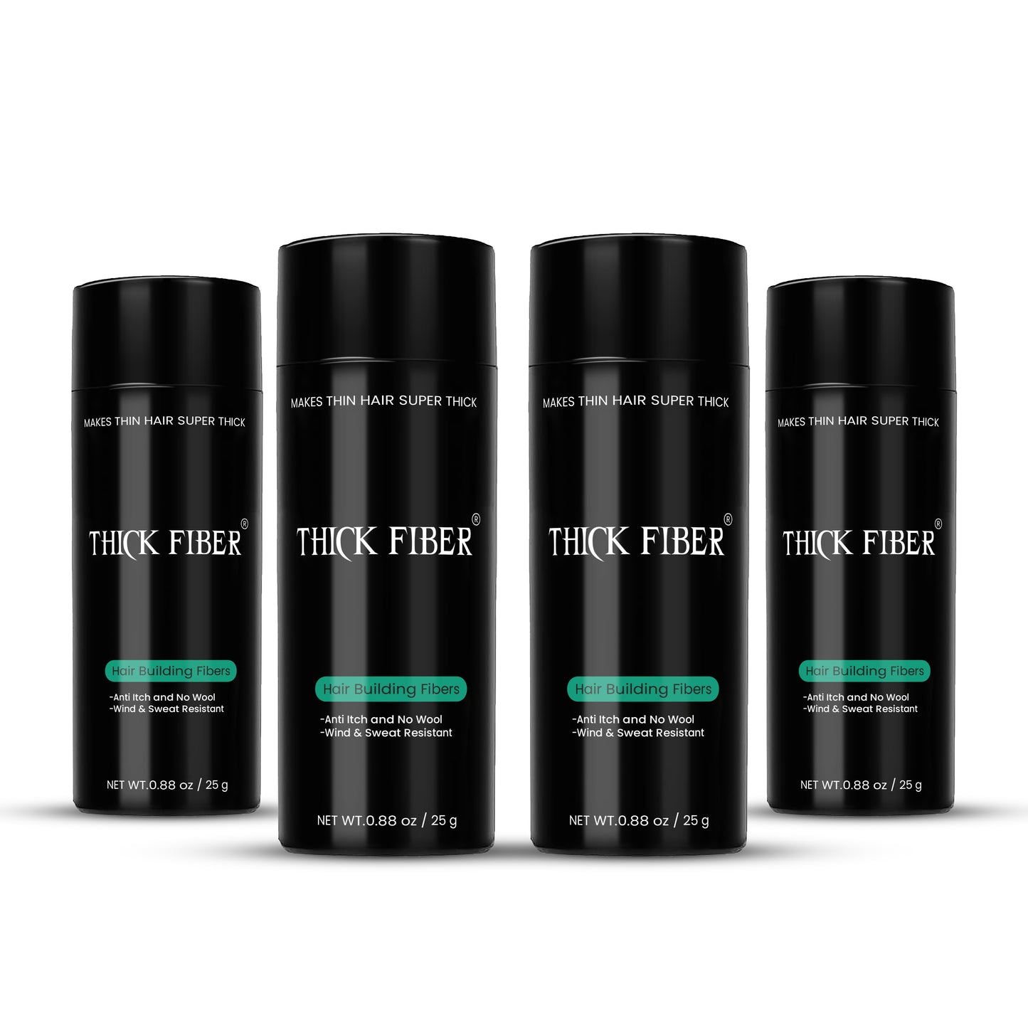 Hair Fibres 25g – Pack of 4