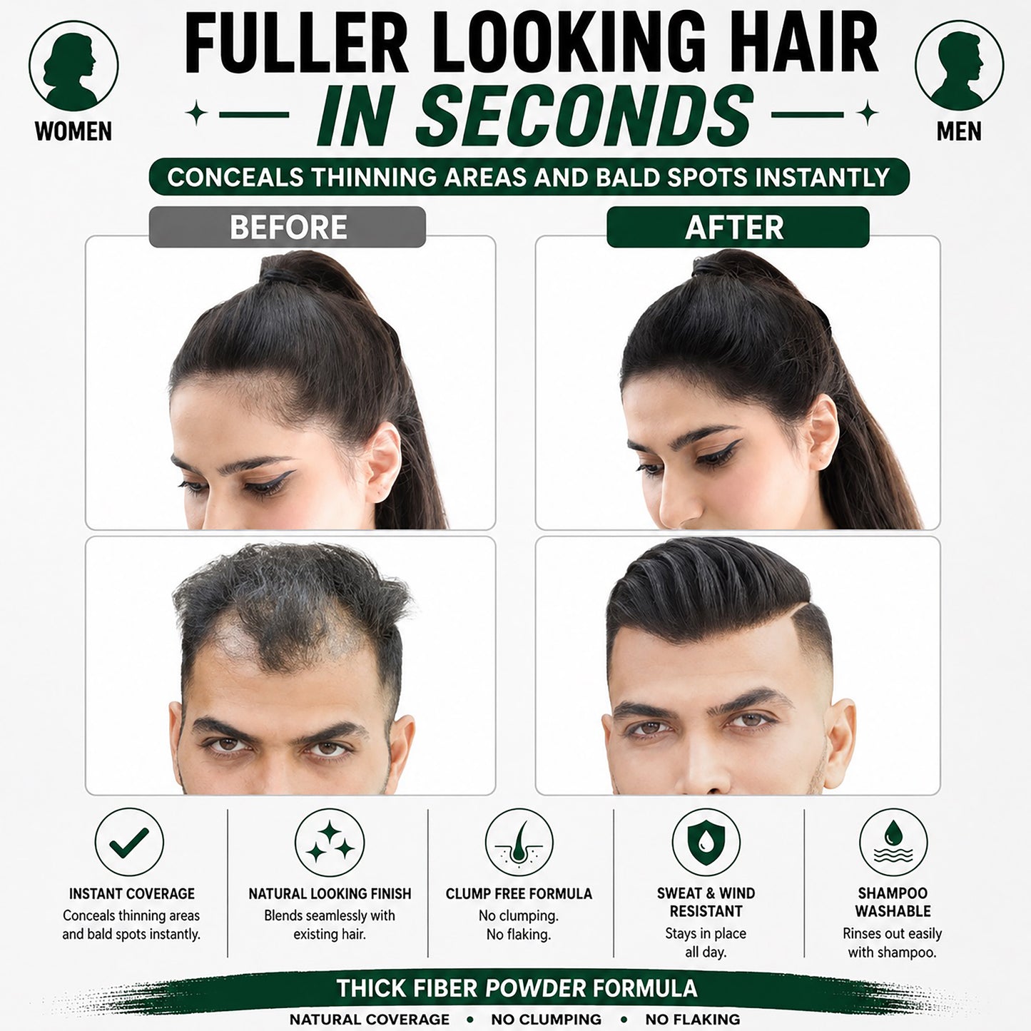 Hair Fibres 25g - Single Bottle