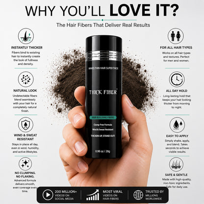 Hair Fibres 25g - Single Bottle
