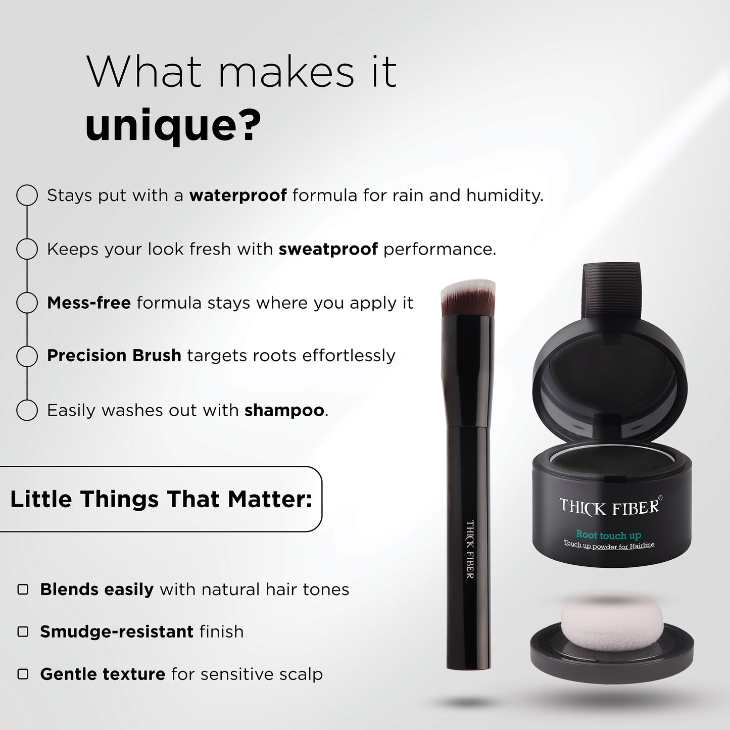 Root Touch Up Powder & Brush 10 g