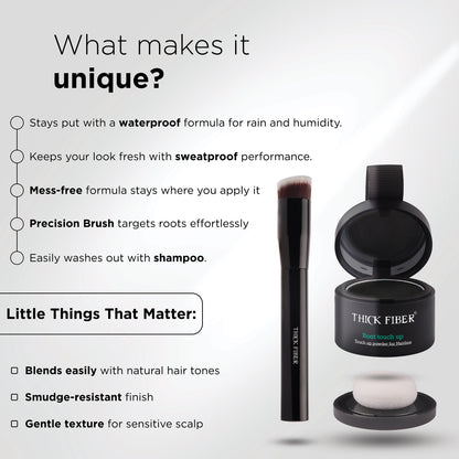 Root Touch Up Powder & Brush 10 g
